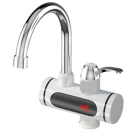 Elevea [ 15 YEAR WARRANTY ] New Advanced Feature TAP|Tank-Less Electric Hot Water Heater Kitchen Instant Heating TAP Water With LED Display