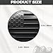 4PCS Wheel Center Cap Stickers with 3D American Flag Emblem 56mm Center for Rims Car Decorations Automotive Accessories Waterproof Wheel Hub Cap for Car Sedan Truck SUV, Black Flag