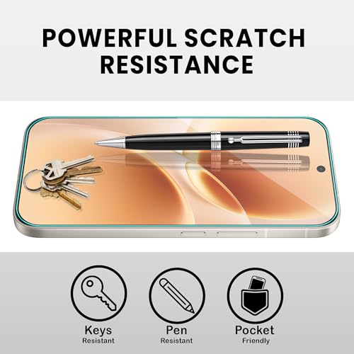 Image of FIRST MART Tempered Glass Screen Protector for Vivo V70 / V70 Elite - Full-Glue Screen Guard, 3D Edge to Edge, HD Clear, Bubble-Free, Case-Friendly, Black, Pack of 2