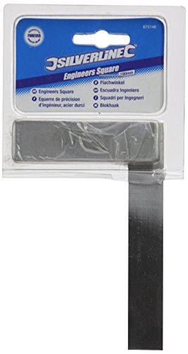 Silverline 675146 Equerre d'ingénieur 100 mm