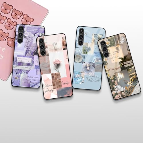 Image of COLORflow Back Cover Compatible with Samsung Galaxy S23 FE 5G | Aesthetic Color Customized | Shockproof TPU Bumper with Camera Protection Back Cover Compatible with Samsung Galaxy S23 FE 5G