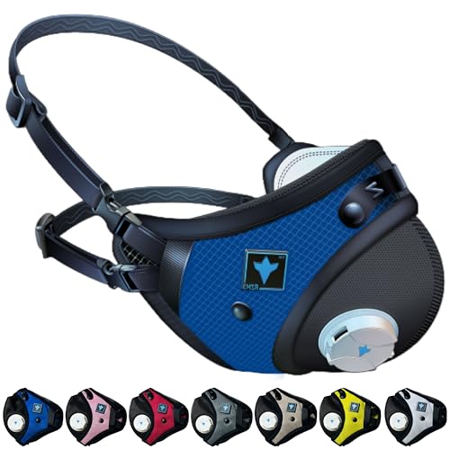 Image of RZ Mask RZM3 - Patented Dust Mask w / 99.9% Carbon Filtration, Anti Fogging, 360 Seal with 3 Straps, 50% Better Breathability