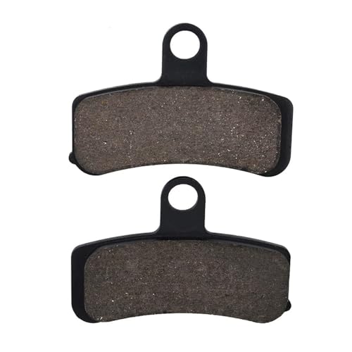 Pastillas de freno delanteras y traseras for motocicleta compatibles con FLSTC Heritage FLSTSB FLS FLSTN Softail Deluxe Slim FLSTFB Fat Boy Special(Front)