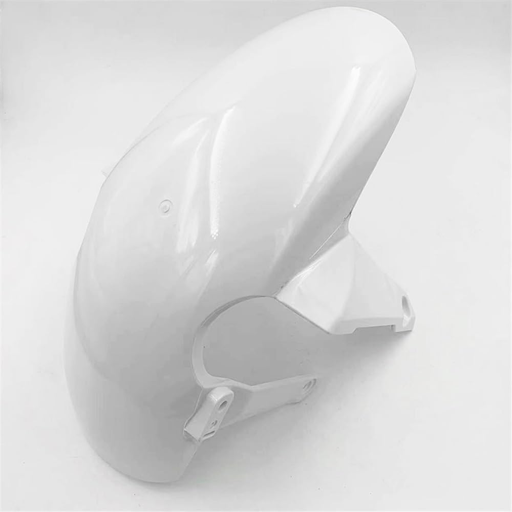 for Hon&da CB650R CBR650R 2019 2020 2021 2022 Motorcycle Front Mudguard Tire Mudguard ABS Plastic Mud Guard Protector CBR650R Splash ​Guard(White)