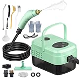 Portable Steam Cleaner, 6-gears Adjustable Handheld Steamer with 1.3L Tank,...