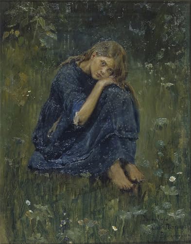 Affiches et gravures Alyonushka Vasnetsov | Impression sur toile salon 60x90cm