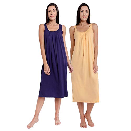 Image of TWGE Cotton Full Length Camisole for Women