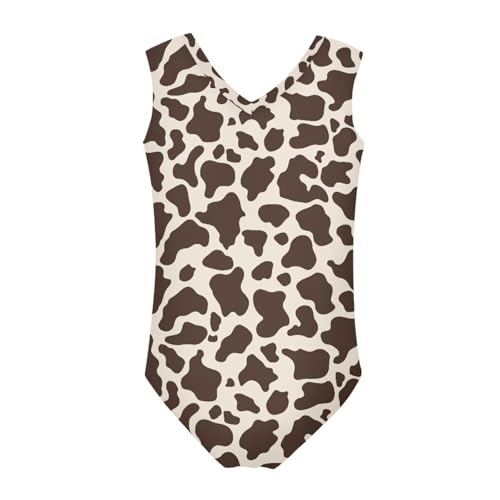 Image of Cartoon Pattern Kids Girls Bathing Suits One Piece Swimsuit Soft & Quick Dry, 5-14Years
