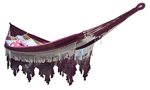 Rede de Dormir Casal Extra King Size Suprema várias cores (Marrom, 1)