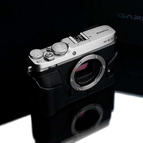 Gariz Xs-Chxe3Bk Genuine Leather Half Case For Fuji Xe3 X-E3, Black #TOP2