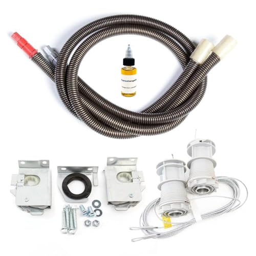 Wayne Dalton Torquemaster Spring - Complete Plus Upgrade - Includes All Parts and Springs / 7 ft high (66 - 75) / 80-89lbs - Dual Springs (LH & RH)