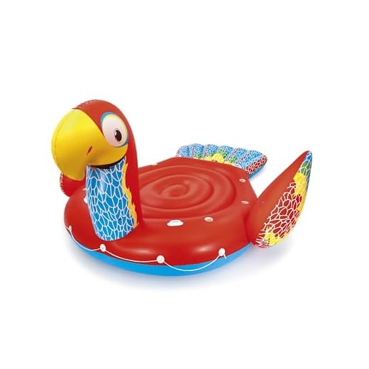 Bestway 43227 - Isla Hinchable Loro Gigante 500X327 Cm
