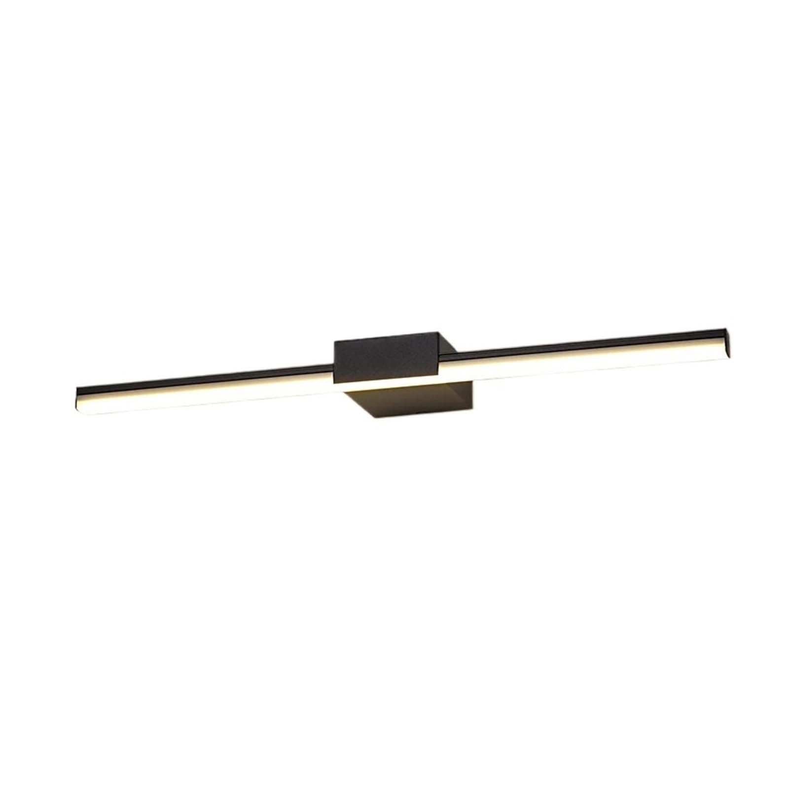 KOESRXNQW Led Wall Lamp Bathroom Vanity Light 40cm 55cm AC85-265V Indoor Modern Sconces Mirror Fixtures Black White Stable Lighting