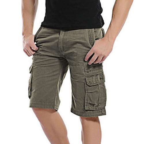 Shorts cargo multi-bolsillos para hombre miniatura 4
