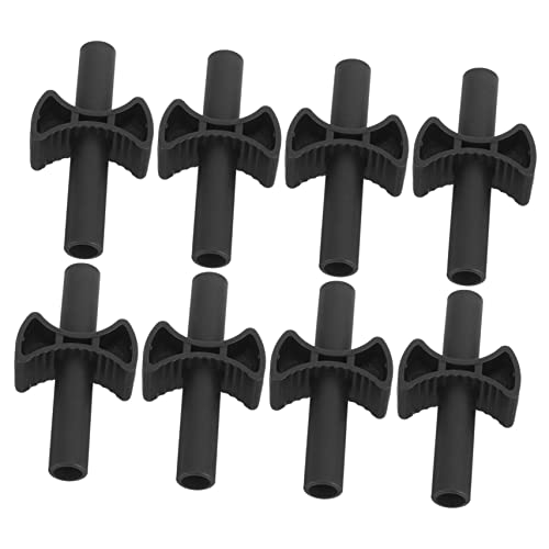 CAXUSD 12Pcs Trampoline Pole Gap Spacers Durable Material Essential Safety Accessories for Outdoor Trampolines Enhance Stability Bounce Performance Easy Installation