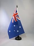 Uso : Decoracion de Interior AZ FLAG Bandera de Mesa de Australia 21x14cm - BANDERINA de DESPACHO Australiana 14 x 21 cm