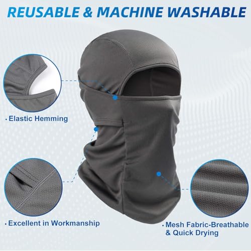 RADIANT Face Mask for Bikers in Riding UV Protected Full Face Mask