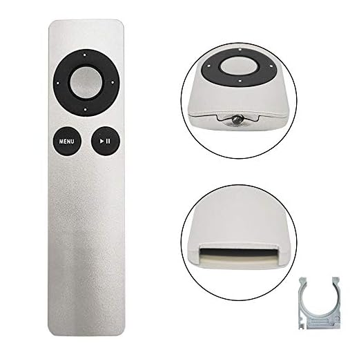 Replacement Remote Control for APPLE TV MC377LL/A 1st 2nd 3rd 4th Generation, A1294 A1218/MA711 A1378/MC572 A1427/MD199 A1625/MGY52/MLNC2 A1842/MQD22/MP7P2 Apple TV MC377LL/A MM4T2AM/A Remote Control