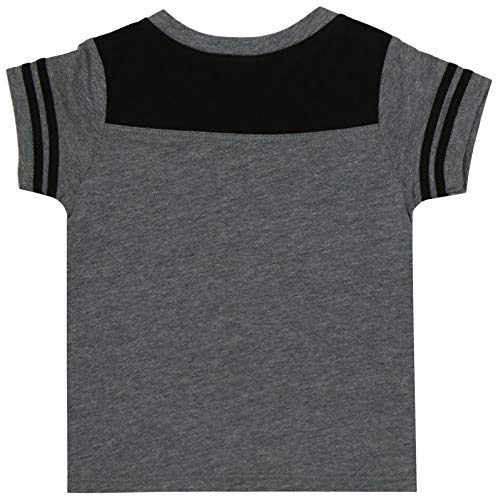 Image of ToBeInStyle Kids Boys Girls Cotton Jersey Contrast Raglan V-Neck Tee T-Shirts