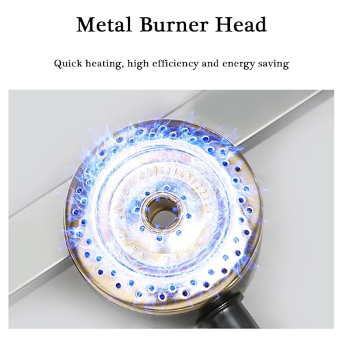 guoyjmm Professionelle Gas Fritteuse, Gewerbliche Fritteuse aus Edelstahl, zum Kochen von Speisen und Pommes Frites, zu Hause für das Familienkochen auf der Arbeitsplatte im Restaurant – Bild 5