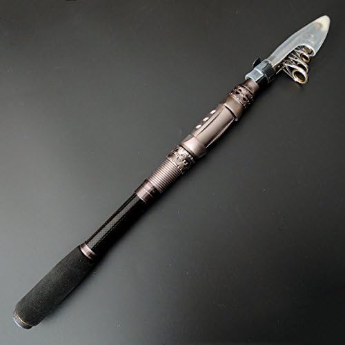 PLUSINNO Telescopic Fishing Rod Retractable Fishing Pole Rod Saltwater Travel Spinning Fishing Rods Fishing Poles