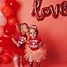 Mommy and Me Valentines Outfits Mama Shirt Toddler Girls Valentines Day Shirts Heart Short Sleeve Tops Red