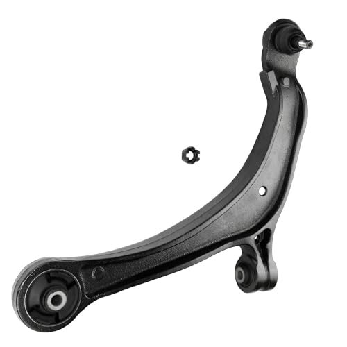 Image of Detroit Axle - 6pc Front End Suspension Kit for 2011-2017 Honda Odyssey 2 Lower Control Arms with Ball Joints 4 Inner and Outer Tie Rod End Links 2012 2013 2014 2015 2016 Replacement