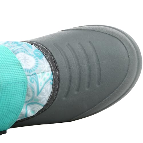Image of Northside Frosty Insulated Winter Snow Boots for Girls and Boys with Rugged, Water Resistant Nylon Upper, Quick-Drying Lining, Removable EVA Insole, and Durable TPR Outsole