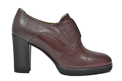 Escarpins pour femme Melluso en cuir bordeaux pointure 37