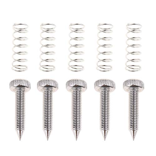 Juego de tornillos y resortes para pedal de batería (5 piezas) miniatura 4