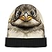 QGBYMX Penguin Floral Cute Winter Beanie for Men Women – Fashion Design, Unisex Soft Warm Knit Hat Ski Stocking Cuffed Cap Multi