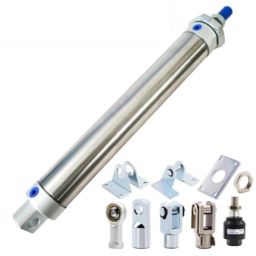 Cylindre à air pneumatique double action MA40x350-CA-S alésage 40mm