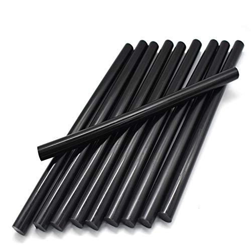 Bastoncini di colla a caldo neri da 7 mm per album elettrici in lega, accessori per rimozione ammaccature dell'auto (270 mm)