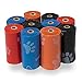Best Pet Supplies Dog Poop Bags (150 Bags) for Waste Refuse Cleanup, Doggy Roll Replacements for Outdoor Puppy Walking and Travel, Leak Proof and Tear Resistant, Thick Plastic - Assorted Colors