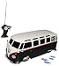 Produktbild Maisto Volkwagen T1 Schwarz mit Weiss Samba Bully Bus 1950-1967 27 MHz RC Funkauto - inklusive Batterien - sofort startklar 1/24 Modell Auto