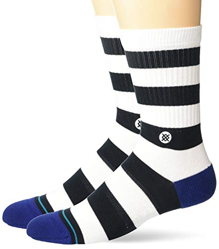 Stance Sock The Fourth ST Crew Calcetines, Black, Large para Hombre