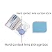 RGP Hard Contact Lens Case with Plunger, Semi-Scleral Insertion Tool and Remover Kit