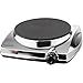 Brentwood Electric Hotplate 1000-Watt, Silver