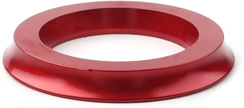 Miniatura 4 de FSFY Aluminum Ignition Key Switch Bezel Ring Cover Cap for Kawasaki Versys 300, Versys-X 300 2017-2019, Red