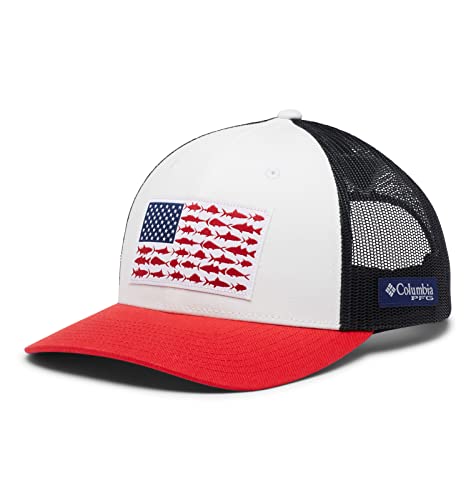 Image of Columbia PFG Fish Flag Mesh Snapback