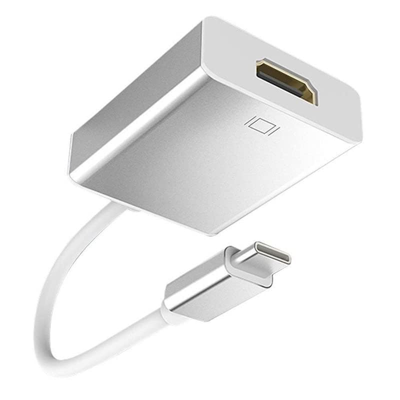 Image of SANCY USB Type-C to HDMI Display Adapter, Silver, Video Converter for PC and Mobile