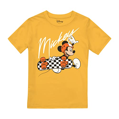 Cotton Soul Disney Mickey Mouse Skate Boys T Shirt, Daisy, 7-8 Years