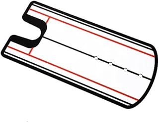 Dwawoo Golf Putting Mirror, Acrylic Golf Swing Alignment Mirror Putting Corrector Training Aid Eyeline Putting Mirror