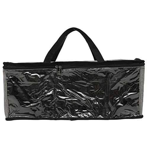 HEALLILY Hat Storage Bag with Carrying Handles Baseball Cap Organizer for Home Travel Office Simple Design Keeps Hats Dust Organized for Closets and Dorms