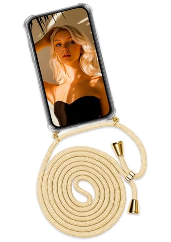 ONEFLOW Cadena para teléfono móvil Nokia 5 con correa, funda para teléfono móvil con cadena desmontable, correa para teléfono móvil, correa para el cuello, cordón largo para teléfono móvil, funda