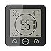 TIEMORE Reloj y Temporizador de baño a Prueba de Agua para Ducha, Reloj de Humedad Digital con Ventosa con 2 Pilas alcalinas AAA (no Incluidas)