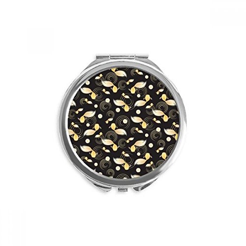 Miroir maquillage de poche fleurs japon pour corriger les imperfections partout