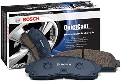 BOSCH BC1857 QuietCast Premium Ceramic Disc Brake Pad Set - Compatible with Select Chevrolet Bolt EV, Cruze, Volt; REAR