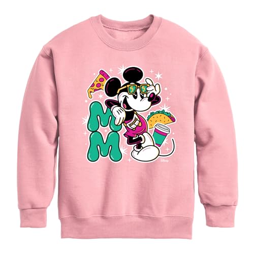 Disney - Mickey Mouse Sunglasses - Toddler & Youth Crewneck Fleece Sweatshirt