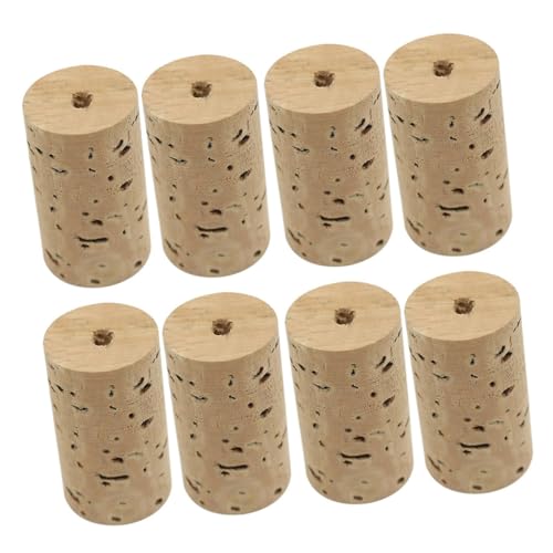 ifundom 8個フルート用ヘッドジョイントコルク交換部品 小 コルクプラグ 楽器アクセサリー 木管楽器修理用